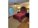 A well-lit bedroom features a large bed, two nightstands, and a window with natural light at 2894 Dellinger Dr, Marietta, GA 30062