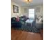 Relaxing living room with lots of seating and a large area rug at 2894 Dellinger Dr, Marietta, GA 30062
