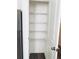 Pantry offers convenient storage with multiple wire shelves at 2633 Coventry Sw St, Atlanta, GA 30331