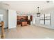Spacious kitchen with stainless steel appliances, center island, and abundant natural light at 379 Peachstone Way, Lawrenceville, GA 30043