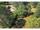 Aerial view of a home site showcasing mature trees and a winding driveway at 4739 Cook Sw Rd, Stockbridge, GA 30281
