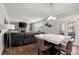 Open concept living space with eat-in kitchen and Gathering room at 4316 Woodland Bank Blvd, Buford, GA 30518
