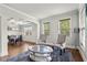 Open concept living room with views into dining room at 4316 Woodland Bank Blvd, Buford, GA 30518