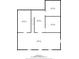 Basement floor plan showcasing a spacious layout with designated areas, offering potential for customization at 101 Hardwood Ln, Canton, GA 30115