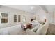 Living room featuring furniture, fireplace, and deck access at 101 Hardwood Ln, Canton, GA 30115