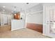 Dining room featuring tile floors, a modern chandelier, and easy access to kitchen at 2304 New Haven Pl, Conyers, GA 30094