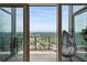 Balcony with furniture and panoramic city and nature views at 3630 Peachtree Ne Rd # 3302, Atlanta, GA 30326