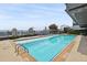 Rooftop pool with city views, lounge chairs, and manicured greenery at 3630 Peachtree Ne Rd # 3302, Atlanta, GA 30326