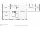 Upstairs floor plan featuring bedrooms, bathrooms, and closet spaces at 820 Hounds Ridge Ct, Lawrenceville, GA 30043