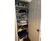 Linen closet with shelving at 2611 Huntingdon Chase, Atlanta, GA 30350