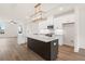 Bright kitchen with stainless steel appliances and large island at 2219 Nena Way # 22, Tucker, GA 30084