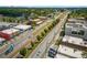 A vibrant street with mature trees lining the road and railroad at 937 Willingham Dr # 7, Hapeville, GA 30354