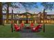 Inviting outdoor fire pit area with seating, perfect for entertaining friends and Gathering at 937 Willingham Dr # 7, Hapeville, GA 30354