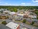Aerial view of Hapeville buildings, traffic, and landscape, showcasing the city's layout and features at 941 Willingham Dr # 5, Hapeville, GA 30354