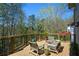 Large deck offering private backyard views, perfect for outdoor gatherings at 2112 Starfire Ne Dr, Atlanta, GA 30345