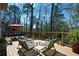 Spacious back deck is perfect for entertaining and outdoor dining at 2112 Starfire Ne Dr, Atlanta, GA 30345