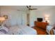 Comfortable bedroom with hardwood floors, stylish decor, and ample storage space at 2112 Starfire Ne Dr, Atlanta, GA 30345