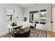 Modern home office featuring ample natural light and stylish décor for a productive workspace at 219 Howell Se Dr # A, Atlanta, GA 30316