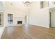 Spacious living room featuring a fireplace and large windows at 3119 Blue Heron Pass, Powder Springs, GA 30127