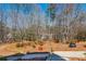 Landscaped backyard with flower beds, mulch, walking path, and seating areas at 3718 Thunder Ne Way, Marietta, GA 30066