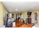 Bedroom with wood floors and closet, and TV at 2754 Drew Valley Ne Rd, Atlanta, GA 30319