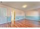 Bedroom featuring hardwood floors and ample space at 3510 Long Lake Dr, Douglasville, GA 30135
