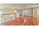 Spacious loft area with hardwood floors and natural light at 3510 Long Lake Dr, Douglasville, GA 30135