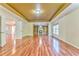 Spacious main bedroom with hardwood floors and natural light at 3510 Long Lake Dr, Douglasville, GA 30135