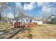 Backyard featuring a wooden deck perfect for outdoor entertaining at 381 Warner Se, Marietta, GA 30060