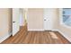 Bedroom with hardwood floors and abundant natural light at 381 Warner Se, Marietta, GA 30060