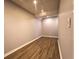 Finished basement with hardwood floors and neutral paint at 5166 Ridge Tarn, Acworth, GA 30102