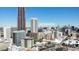 An aerial view featuring several skyscrapers, including the building at 620 Peachtree at 620 Peachtree Ne St # 1806, Atlanta, GA 30308