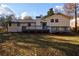 View of back of home with spacious deck at 175 Jayne Ellen Way, Alpharetta, GA 30009