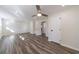 Versatile room with plank flooring, recessed lighting and a ceiling fan at 175 Jayne Ellen Way, Alpharetta, GA 30009