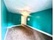 Bright bedroom featuring neutral carpet, white trim, lighted ceiling fan and closet at 3348 Summit Turf Ln, Snellville, GA 30078