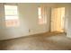 Bedroom features carpet and a large window at 3348 Summit Turf Ln, Snellville, GA 30078