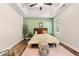 Bedroom featuring an unusual stool and a large window for natural light at 510 Mountainview Dr, Covington, GA 30016