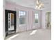 Bright bedroom with ample natural light and modern ceiling fan at 4675 Allistair Dr, Cumming, GA 30040