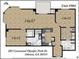 Detailed floor plan of Unit #904 highlighting room dimensions and layout at 285 Centennial Olympic Park Nw Dr # 904, Atlanta, GA 30313