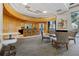 Modern lounge area with a bar, stylish seating, and contemporary design at 285 Centennial Olympic Park Nw Dr # 904, Atlanta, GA 30313