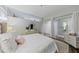 Bright main bedroom with lofted area, vanity and plush bed, great for relaxation at 560 Dutch Valley Ne Rd # 2207, Atlanta, GA 30324
