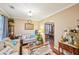 Inviting living room boasting hardwood floors, neutral paint, and plenty of decor at 1699 Boulder Walk Se Dr, Atlanta, GA 30316