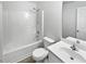 Bathroom with a shower-tub combo, a vanity, and a toilet at 20 Pine Canyon Sw Dr # 15, Atlanta, GA 30331