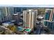 A high-rise apartment building with a tennis court and pool offering city views at 325 E Paces Ferry Ne Rd # 504, Atlanta, GA 30305