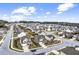 New construction homes featuring traditional architecture with landscaped yards in a well-planned community at 2466 Bear Mountain St, Lithonia, GA 30058