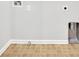 A laundry room is equipped with connections for a washer and dryer, and it also has tiled floors at 258 Ridge Mill Dr, Acworth, GA 30102