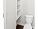 Half bath with storage and a toilet at 2555 Flat Shoals Rd # 3103, Atlanta, GA 30349