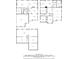 Detailed floor plan of the residence showcasing the layout of each floor at 205 Bergen Dr, Fayetteville, GA 30215