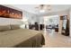Spacious main bedroom with wood floor offering open layout and city views at 1291 Marcelle Heights Pl, Norcross, GA 30093