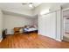 Comfortable bedroom with wood floors, closet, and room for a bed and desk at 1291 Marcelle Heights Pl, Norcross, GA 30093